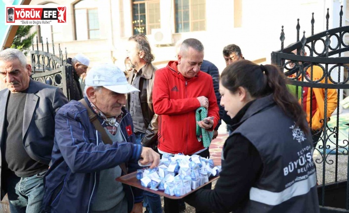 Büyükşehirden ’lokumlu’ bayramlaşma