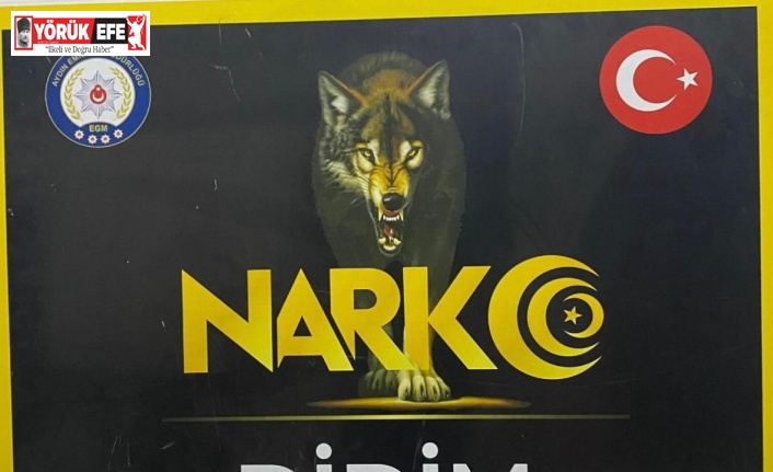 Didim’de narkotik polisleri uyuşturucuya geçit vermedi