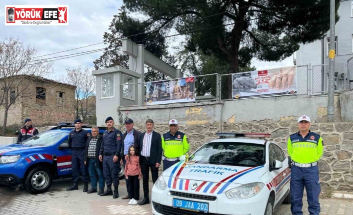 Kuyucak jandarmasından ’şekerli’ bayram denetimi
