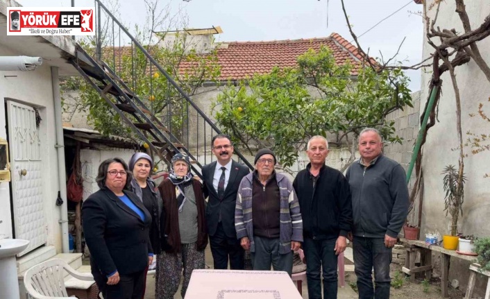 Sultanhisar Kaymakamı Ateş, Yaşlılara Saygı Haftası’nda ailelerle buluştu
