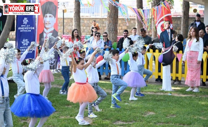 Aydın Büyükşehir Belediyesi Çocuk Gelişim Merkezleri’nde 23 Nisan coşkusu