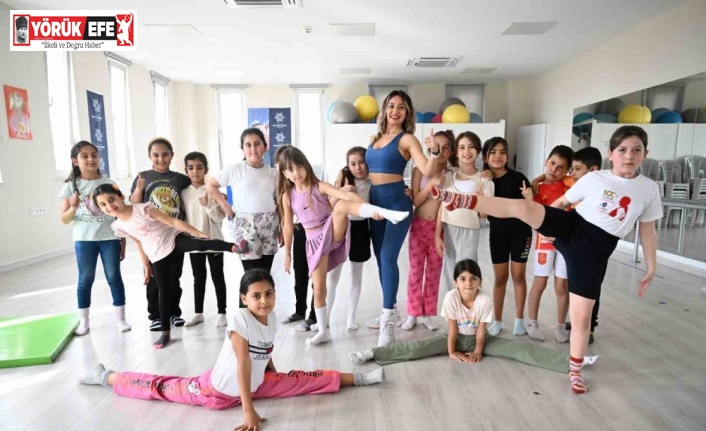 Aydın’da minikler jimnastikle büyüyor