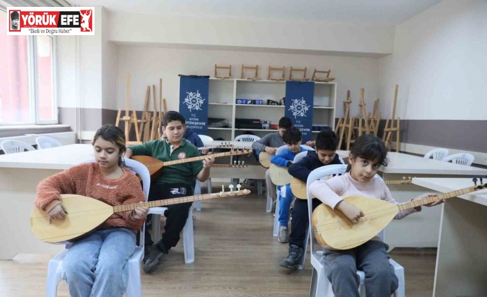 Aydınlı çocuklar, Büyükşehir’in kurslarıyla kültür ve sporla buluşuyor