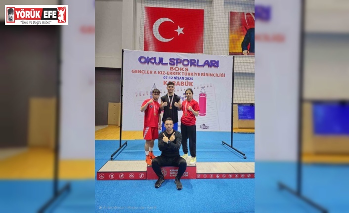 Aydınlı sporculardan Türkiye Şampiyonası’nda 3 altın madalya