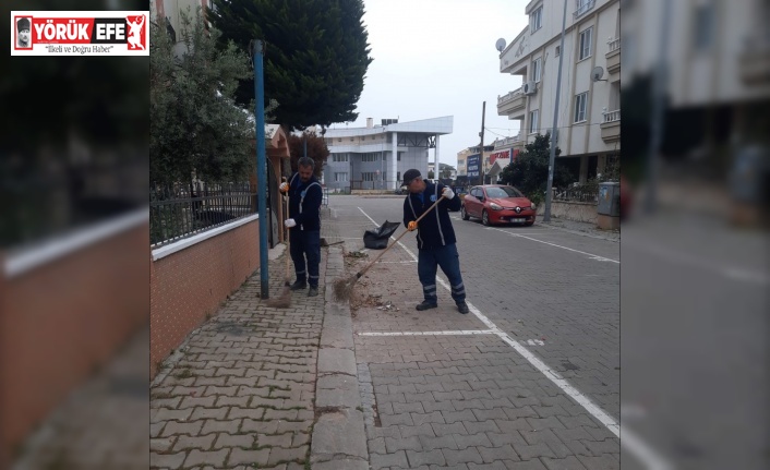 Didim’de temizlik çalışmaları sürüyor