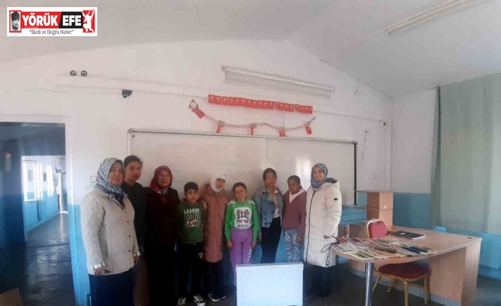 Fatih Mahallesi’nden Ilıcabaşı Ortaokulu’na destek