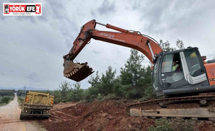 Karacasu’daki yol sorunu çözüme kavuşuyor