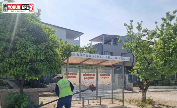 Kuşadası’nda Aydın Büyükşehir Belediyesi’nin çalışmaları sürüyor