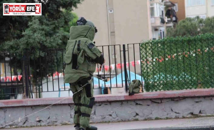 Okul önünde şüpheli çanta paniği: Okul bahçesi boşaltıldı