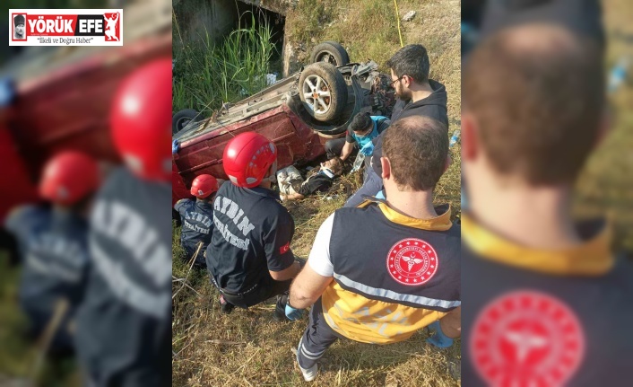 Takla atıp su tahliye kanalına uçtu