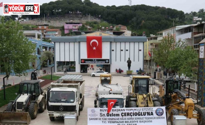 Yenipazar’da hizmet seferberliği Aydın Büyükşehir Belediyesi eliyle büyüyor