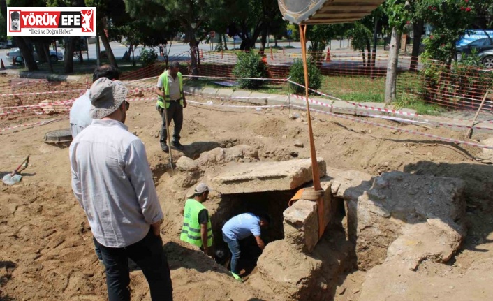 Yol çalışmasına Romalılar taş koydu