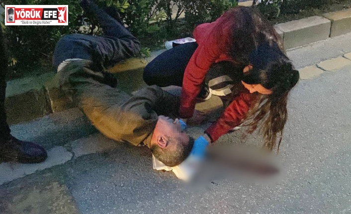 Yolun karşısına geçmeye çalışan yayaya çarpıp kayıplara karıştı