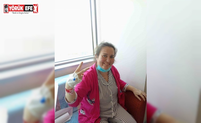 Akciğer nakli olan 41 yaşındaki kadın sağlığına kavuştu