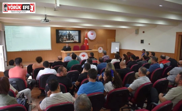 Aydın’da veterinerlere ’numune alma’ eğitimi verildi