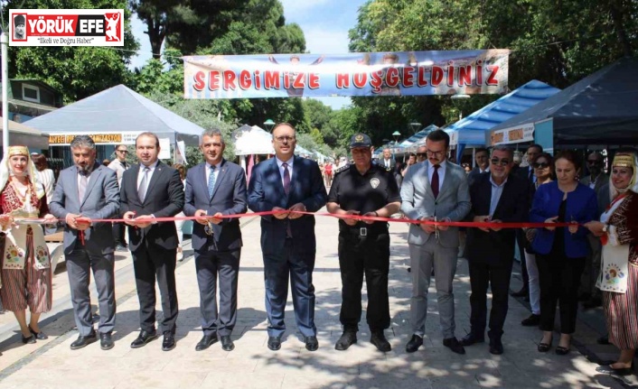 Aydınlı kursiyerler, el emeği ürünlerini görücüye çıkarttı