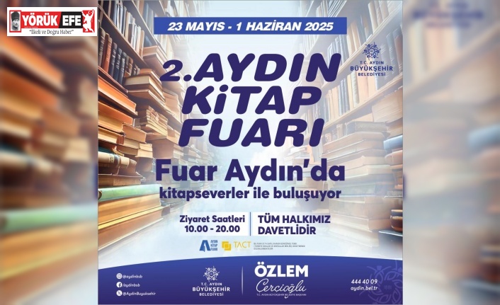 Başkan Çerçioğlu’ndan Aydın Kitap Fuarı’na davet