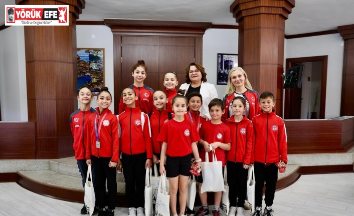 Başkan Gençay, Didimli milli sporcuları ağırladı