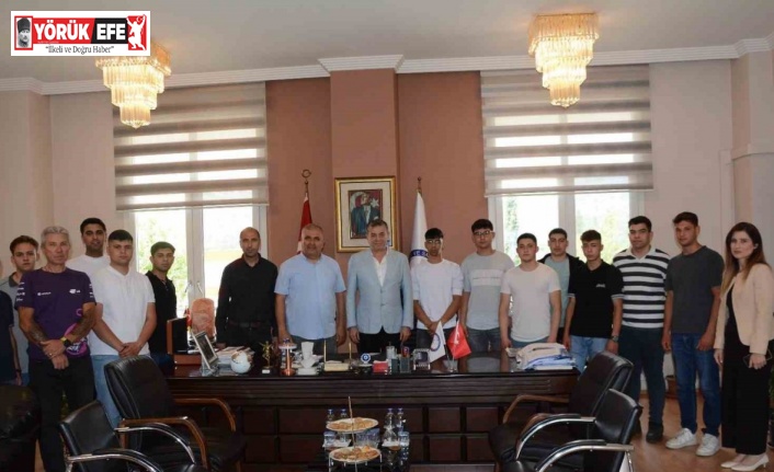 Başkan Künkcü geleceğin ahilerini ağırladı