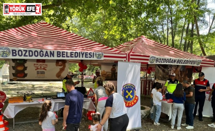 Bozdoğan’da Trafik Haftası renkli kutlandı