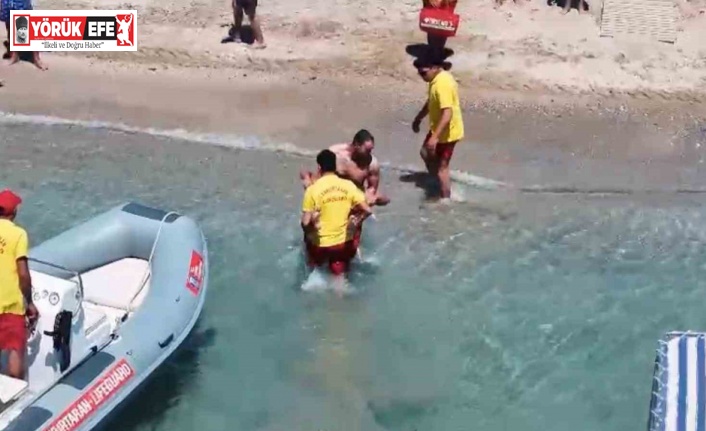 Didim Belediyesi cankurtaran ekiplerinin tatbikatı gerçeğini aratmadı