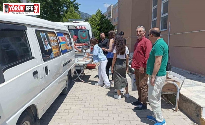 Doğalgaz patlamasında hayatını kaybeden Erbaş için lokma hayrı yapıldı