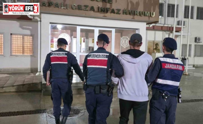 Jandarma şüphesinde haklı çıktı, aranan şahıs yakayı ele verdi