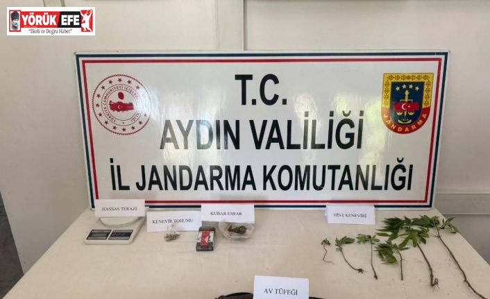 Karacasu’da uyuşturucu madde ele geçirildi