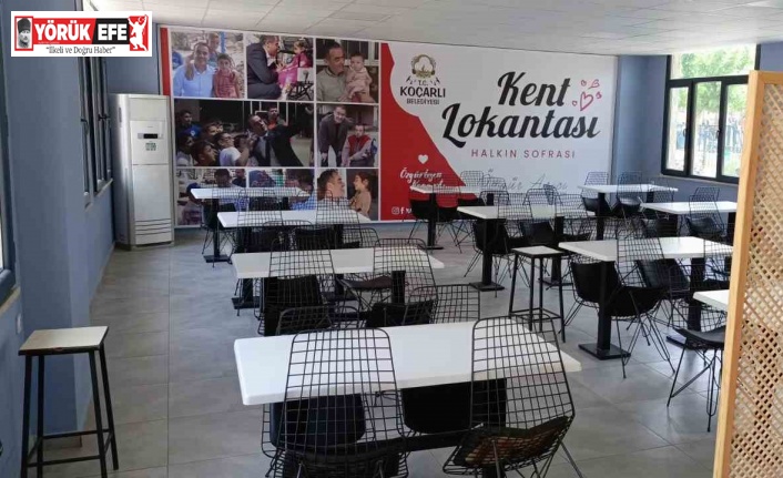 Koçarlı Belediyesi Kent Lokantası hizmete başlıyor