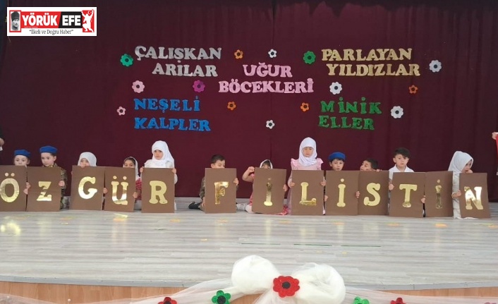 Köşklü minikler mezuniyet sevinci yaşadı