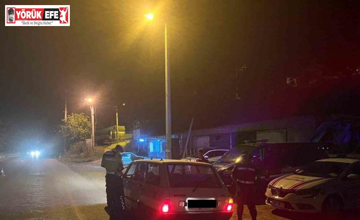 Köşk’te şok trafik uygulaması: 22 sürücüye 45 bin lira ceza