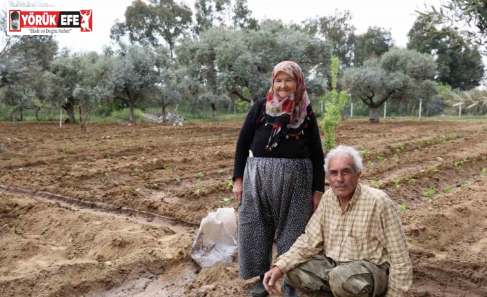 Mutluluğu toprakta buldular