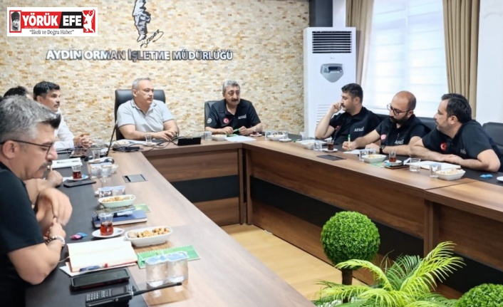 Orman yangını riskine karşı bir araya geldiler
