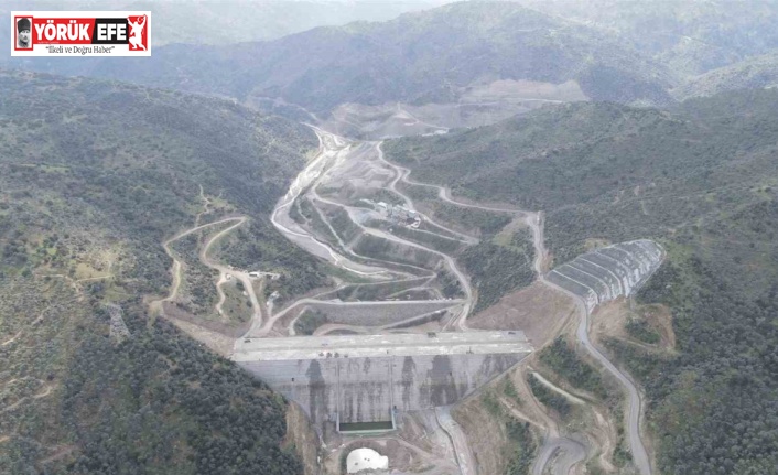 Söke Sarıçay Barajı’nda çalışmalar sürüyor