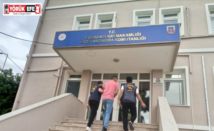 Uyuşturucu suçundan aranan şahıs Kuşadası’nda yakalandı