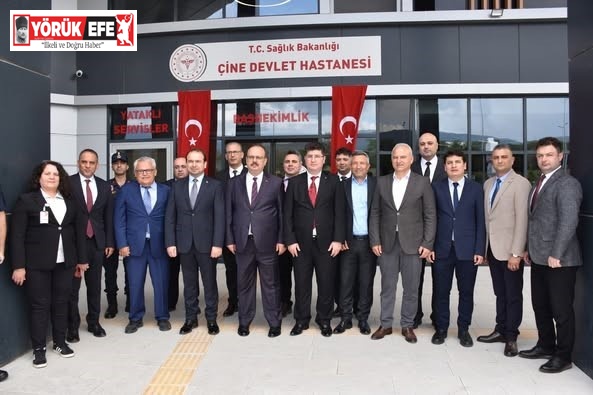 Vali Canbolat, Çine Devlet Hastanesi yeni hizmet binasında incelemelerde bulundu