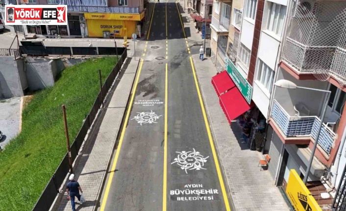 Aydın Büyükşehir Belediyesinin yol çalışmaları hız kesmeden sürüyor