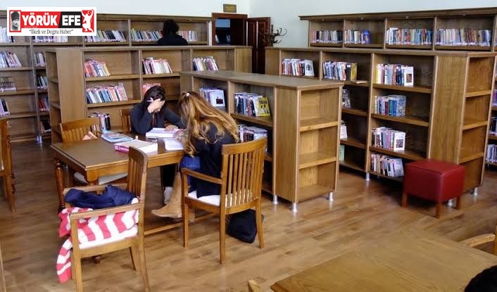 Aydın’da kütüphanelere ilgi arttı