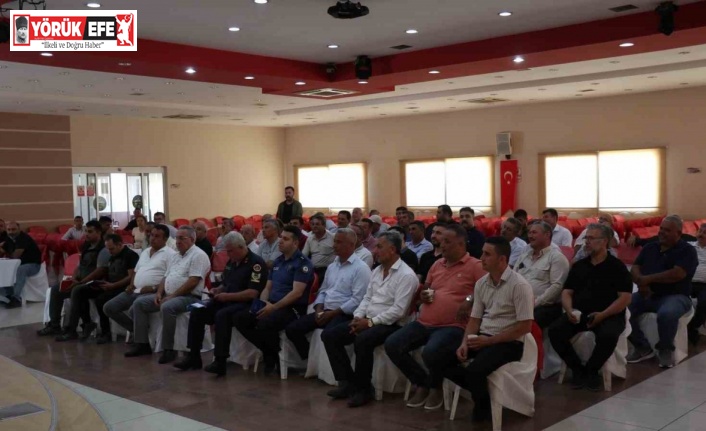 Bozdoğan’da Muhtarlar İstişare Toplantısı düzenlendi