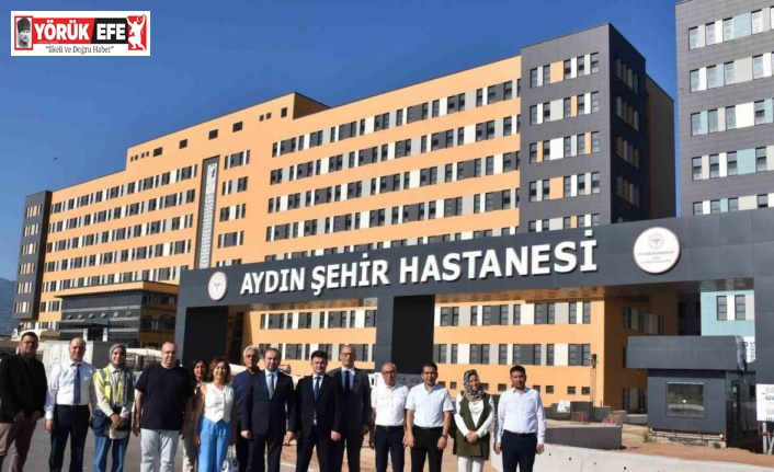 İl Sağlık Müdürü Şenkul, Şehir Hastanesi inşaatında incelemelerde bulundu
