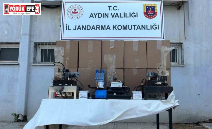 Jandarmadan ‘kaçak sigara’ baskını