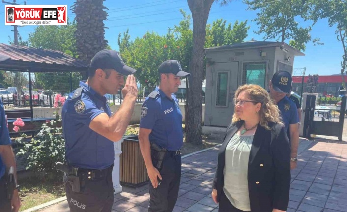 Kaymakam Doğru, kolluk kuvvetleri ile bir araya geldi