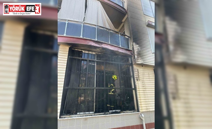 Nazilli’de ev yangını