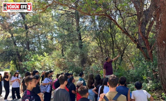 Ortaokul öğrencileri doğanın dilini öğrendi