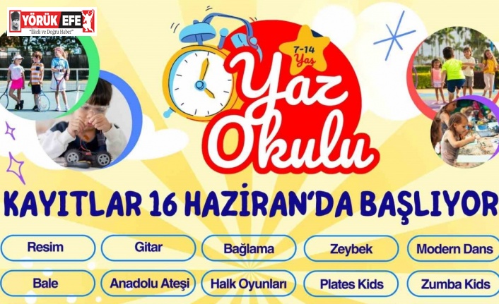 Söke Belediyesi yaz okulu kayıtları başlıyor