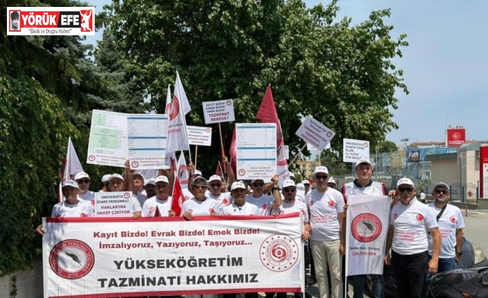 ADÜ’deki adaletsizliğin giderilmesi için Ankara’da eyleme katıldılar