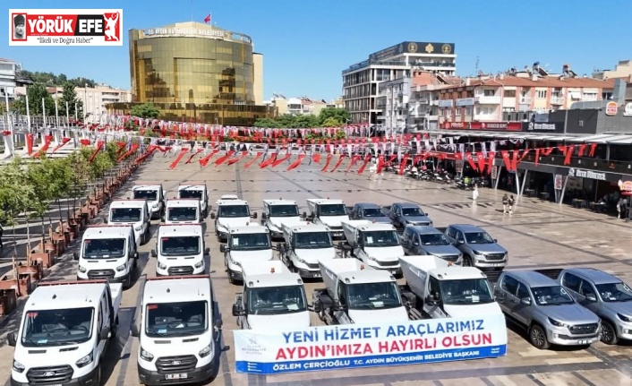 Aydın Büyükşehir Belediyesi’nden Bozdoğan’a hizmet aracı desteği