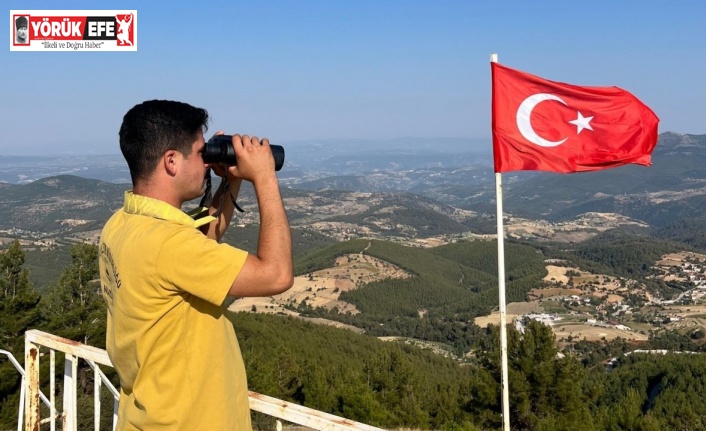 Bozdoğan’da ormanlar gözetleniyor