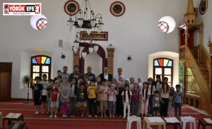 Kaymakam Ateş, Kur’an Kursu öğrencileri ile bir araya geldi