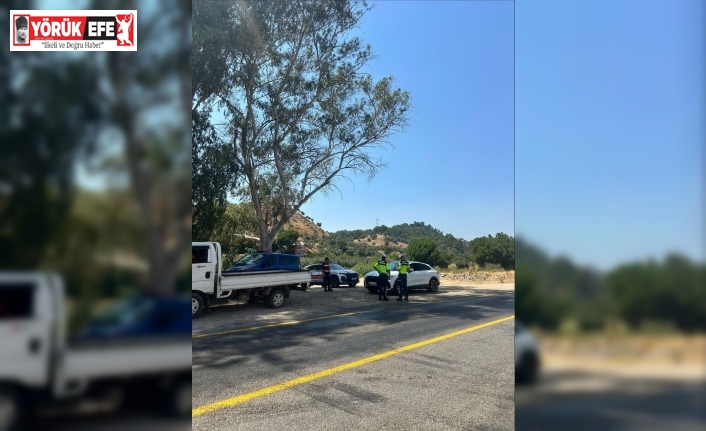 Köşk’te jandarmadan şok trafik uygulaması